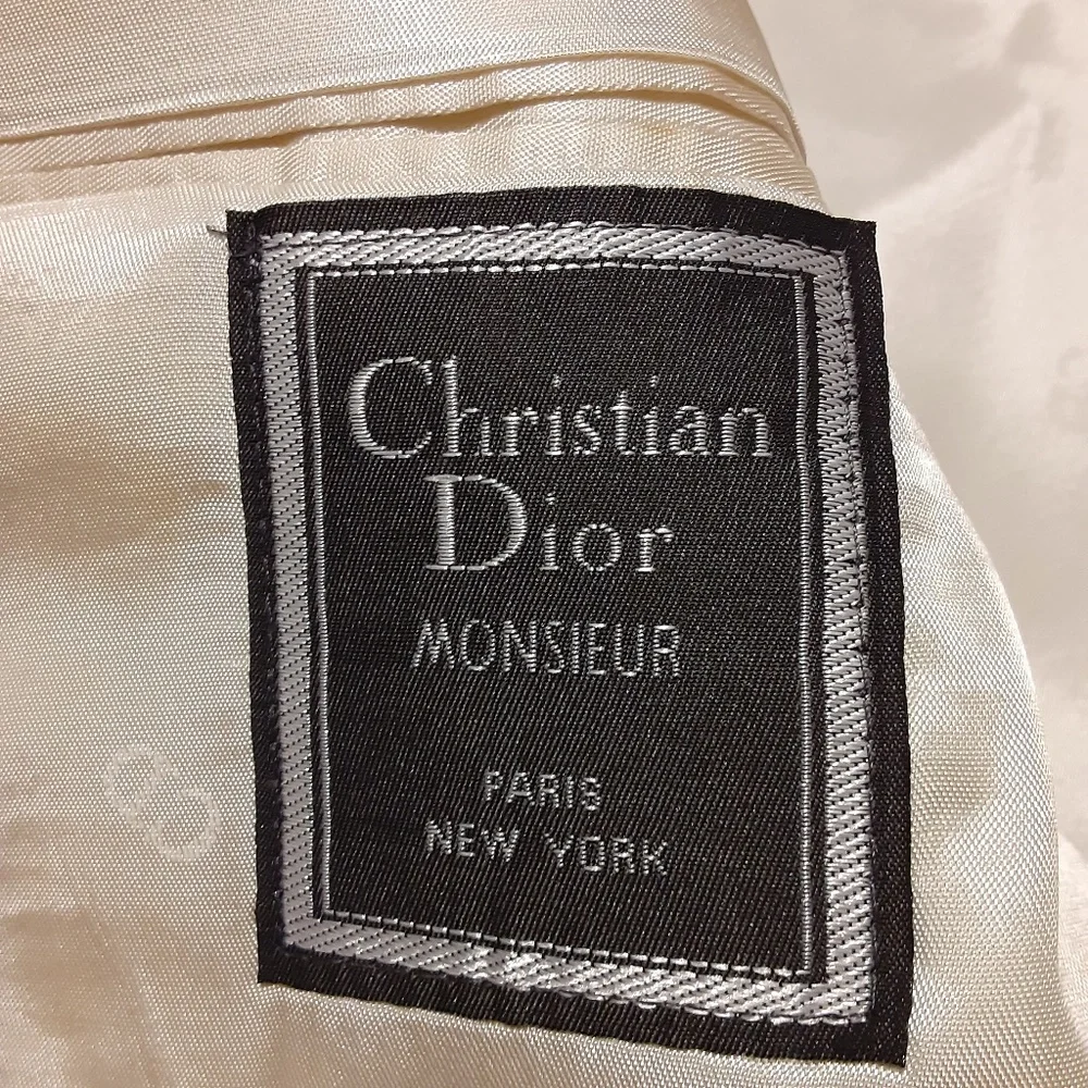 Christian Dior Monsieur Vintage Silk Blazer